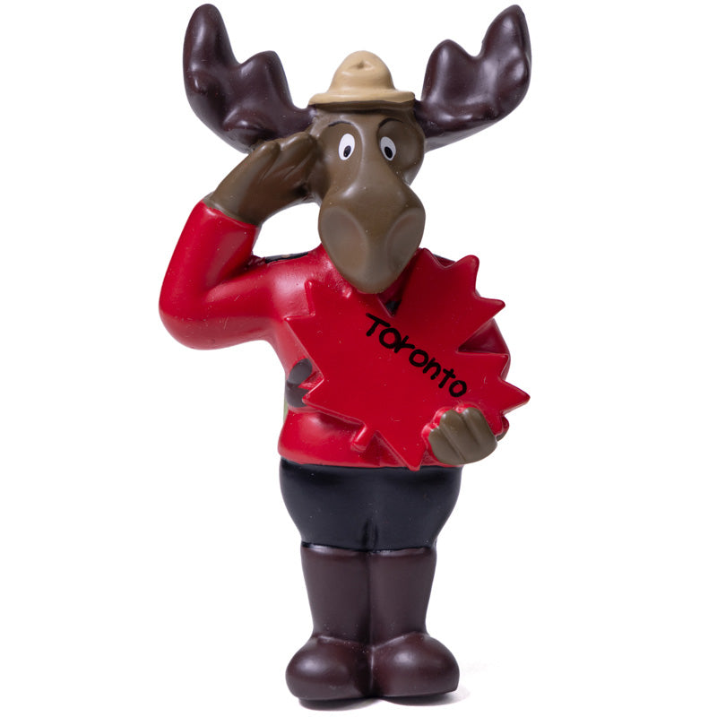Porcelain Magnet - RCMP Moose officer